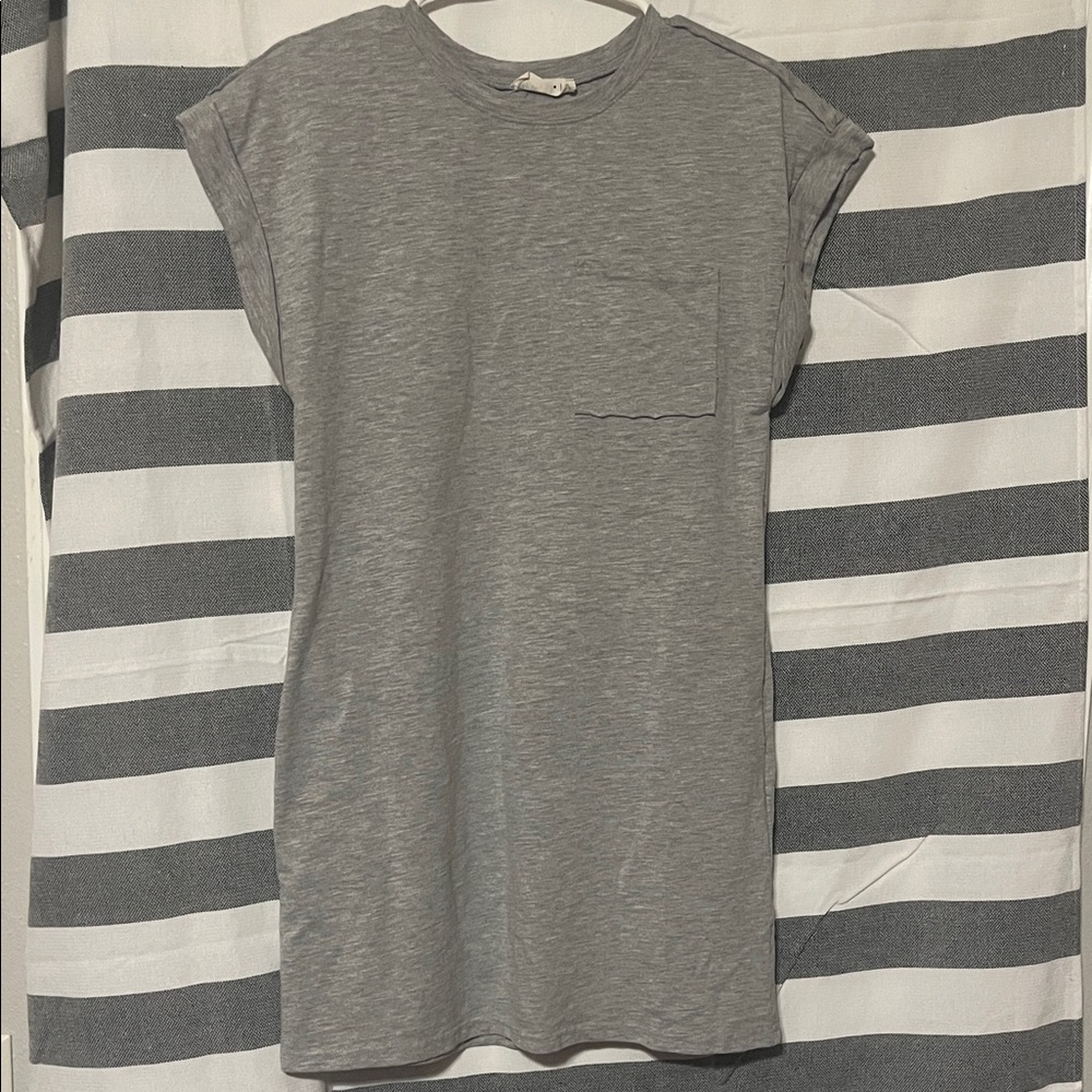 Stylish Gray Mini Dress for Women